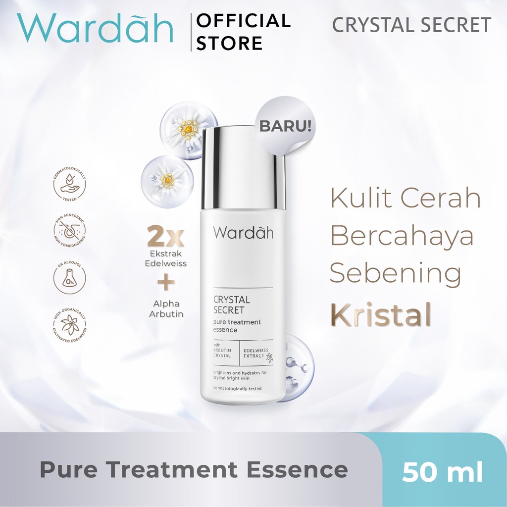 Wardah Crystal Secret Pure Treatment Essence 50ml