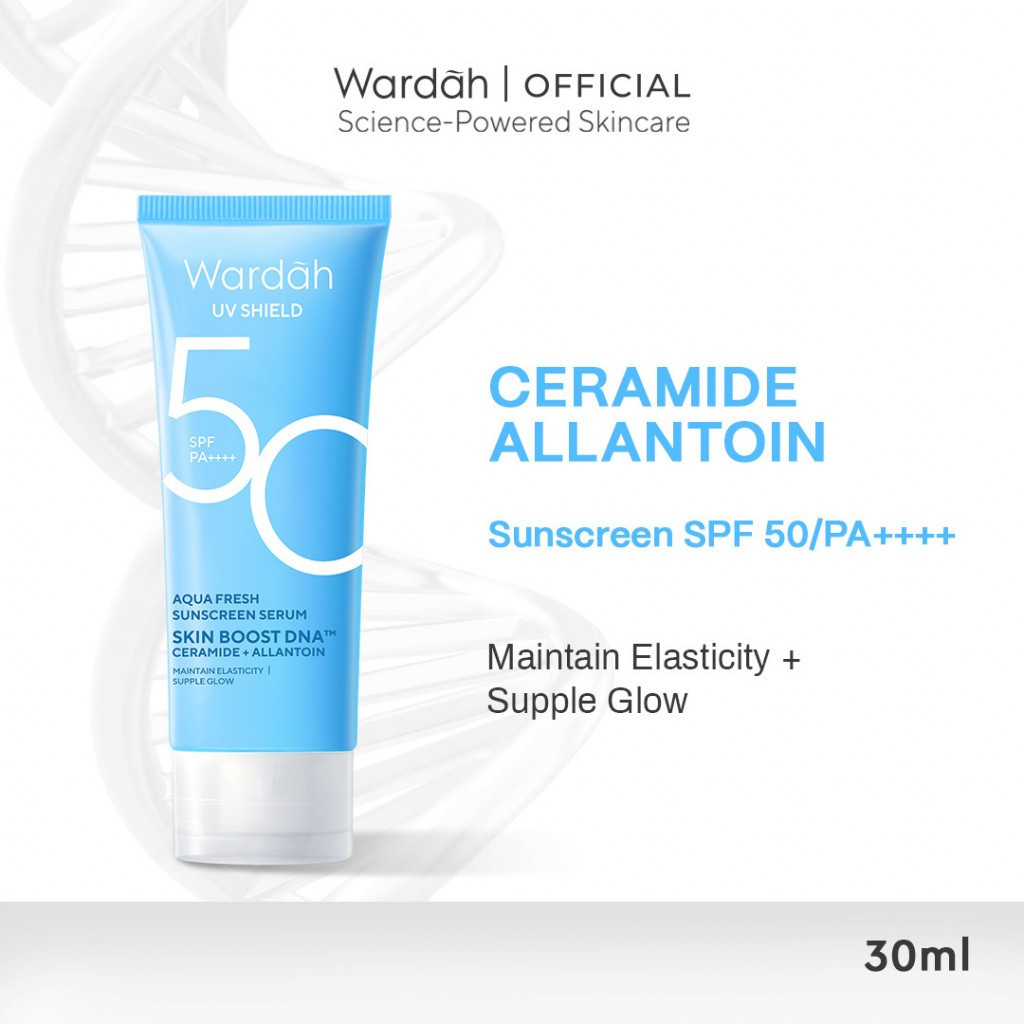 Wardah UV Shield Aqua Fresh Sunscreen Serum SPF50 PA++++ 30ml