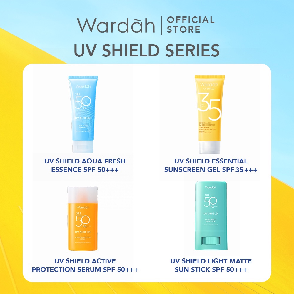 Wardah UV Shield Essential Sunscreen Gel SPF35 PA+++ 40ml