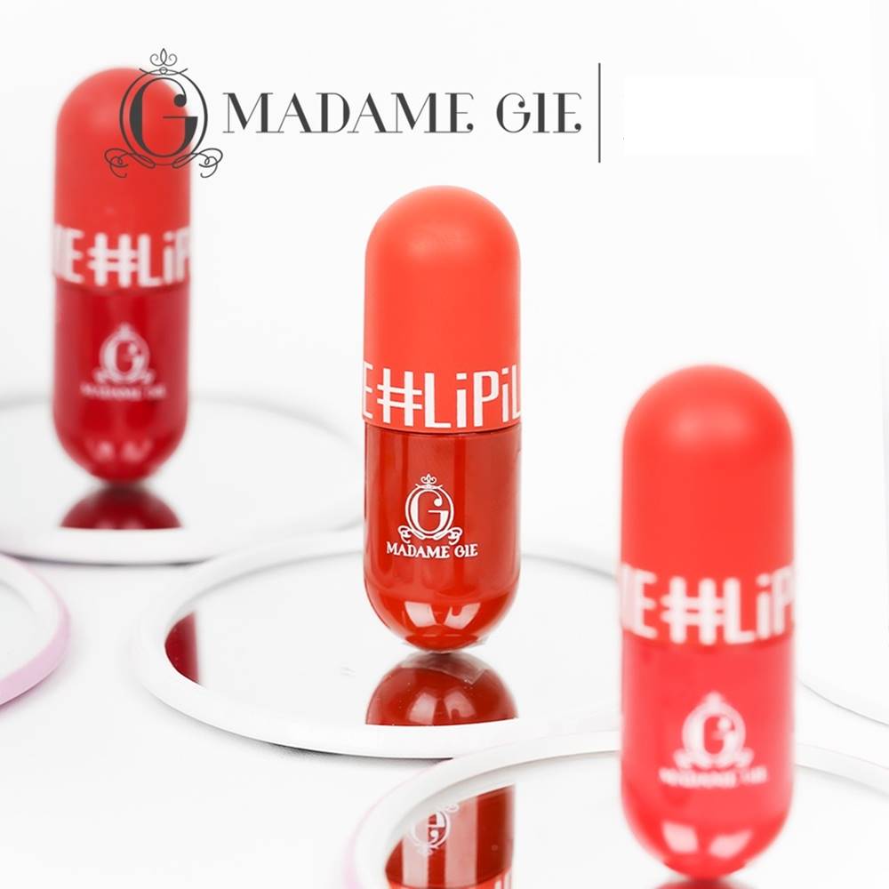 Madame Gie Lipill Berry Jam - Lip Tint Kapsul