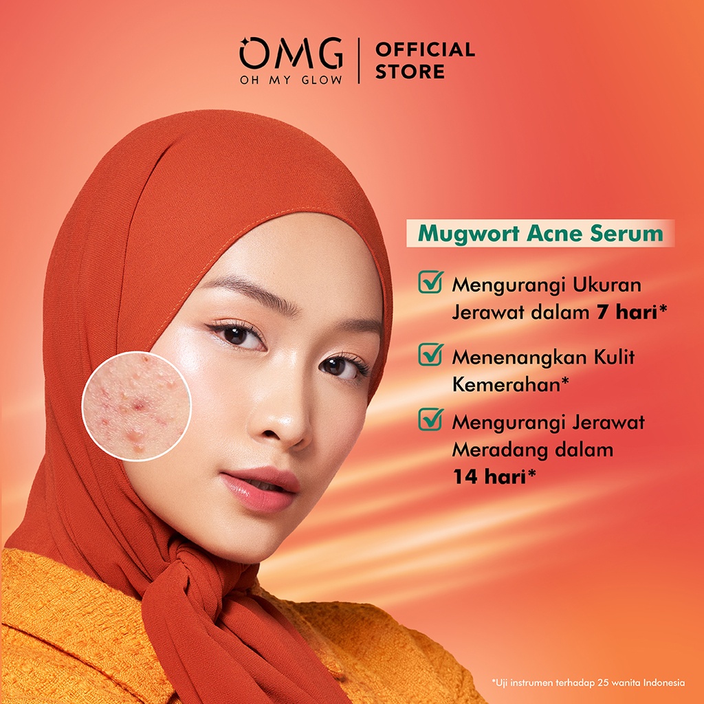 Oh My Glow Serum 20ml - Mugwort Acne Serum (OMG)