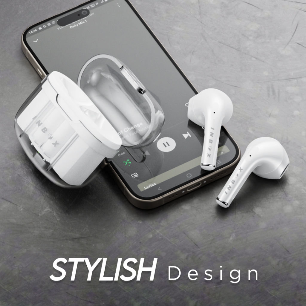 Inbox Earphone Wireless TWS TW-3Plus - Headset Bluetooth