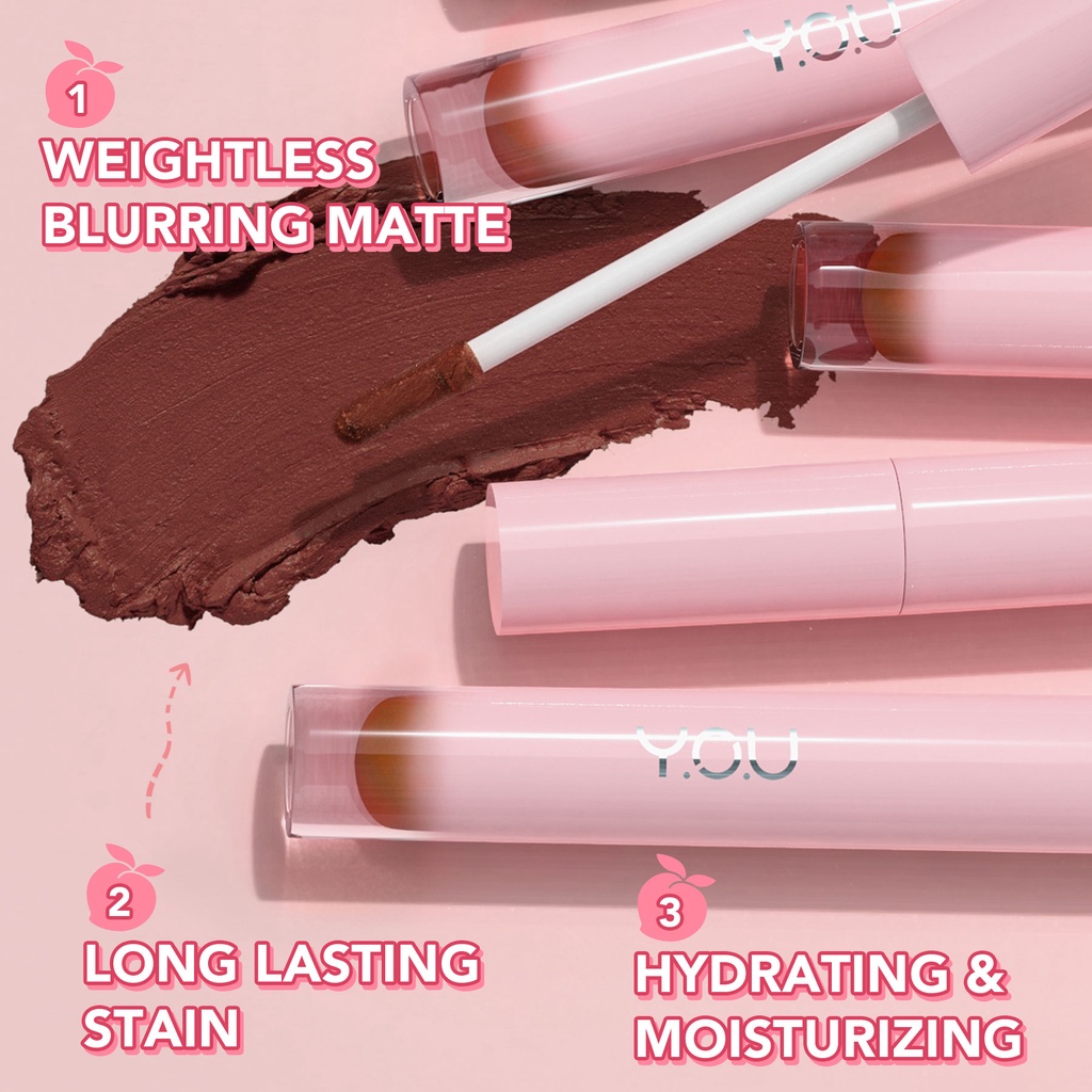 YOU Simplicity Cotton Lip Clay - R858 HONEY