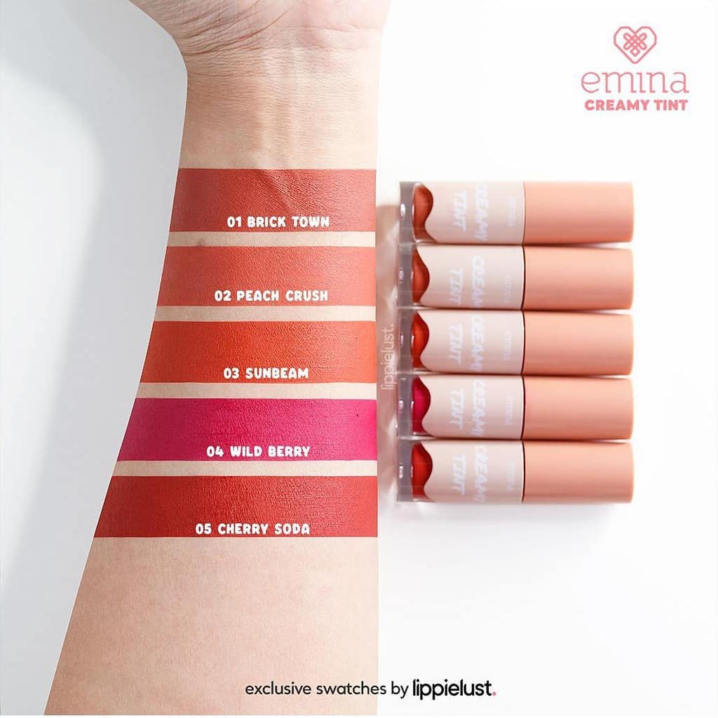 Emina Creamy Tint Liptint 3.6g - 02 Peach Crush
