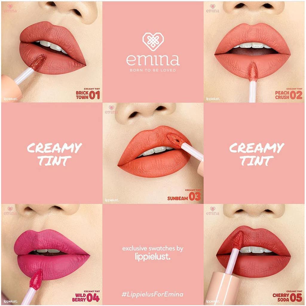 Emina Creamy Tint Liptint 3.6g - 05 Cherry Soda