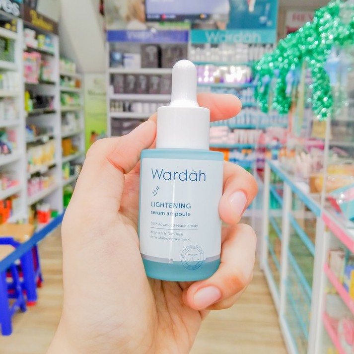 Wardah Lightening Serum Ampoule 30ml (Botol)