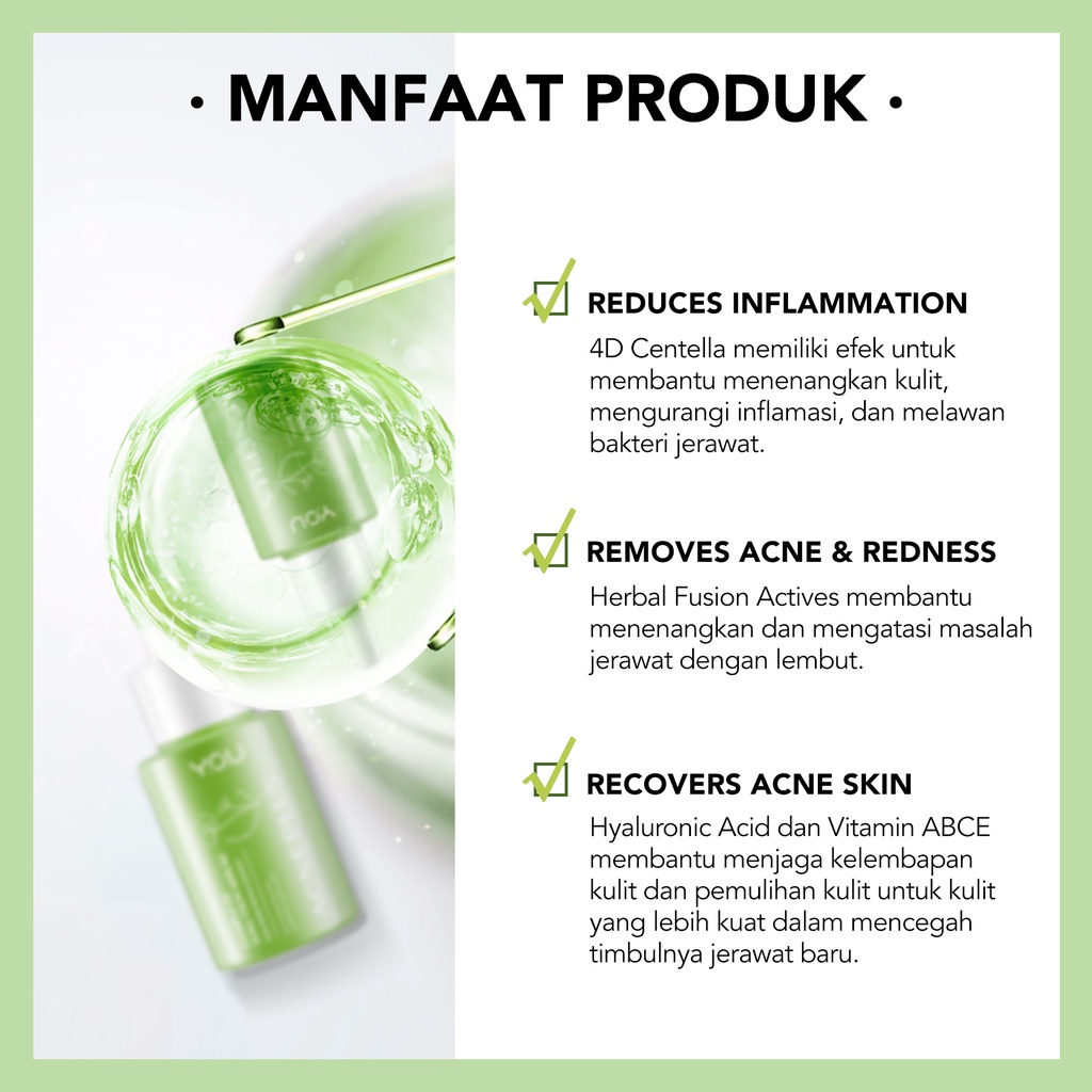 YOU Acneplus Fine Pore Oil Control Serum 20ml