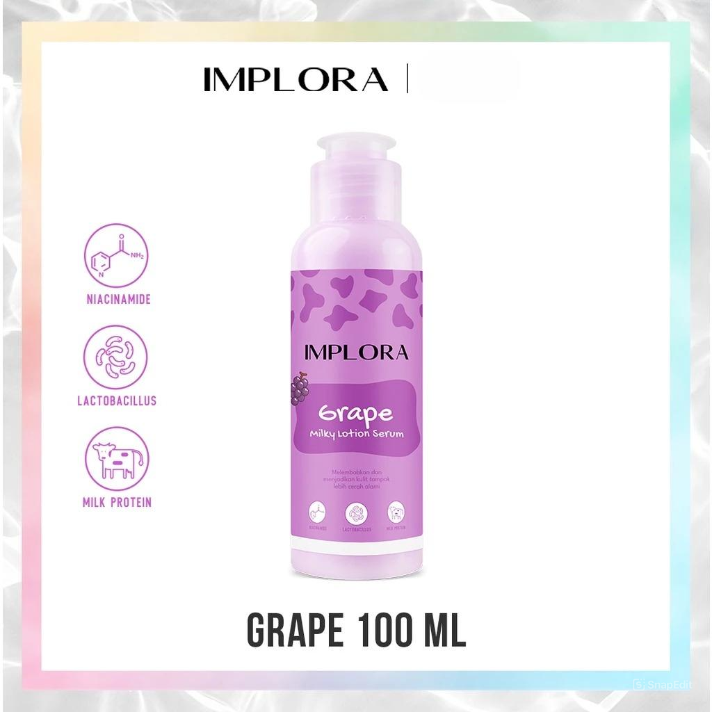 Implora Milky Lotion Serum 100ml - Grape