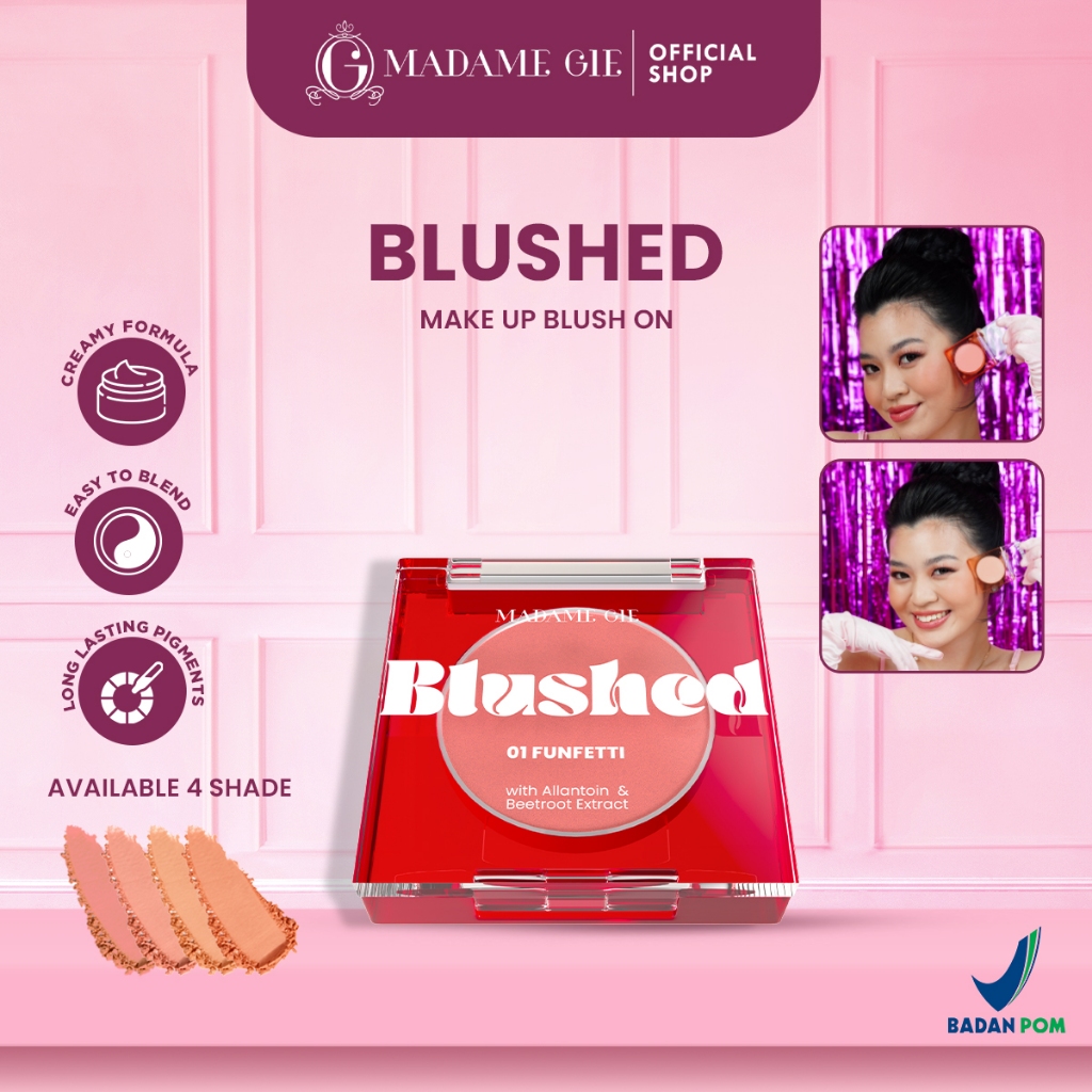 Madame Gie Blushed 8gr - 01 Funfetti