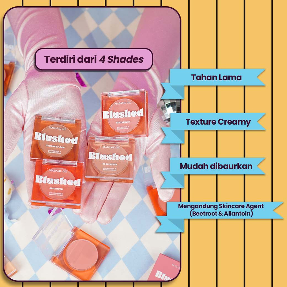 Madame Gie Blushed 8gr - 01 Funfetti