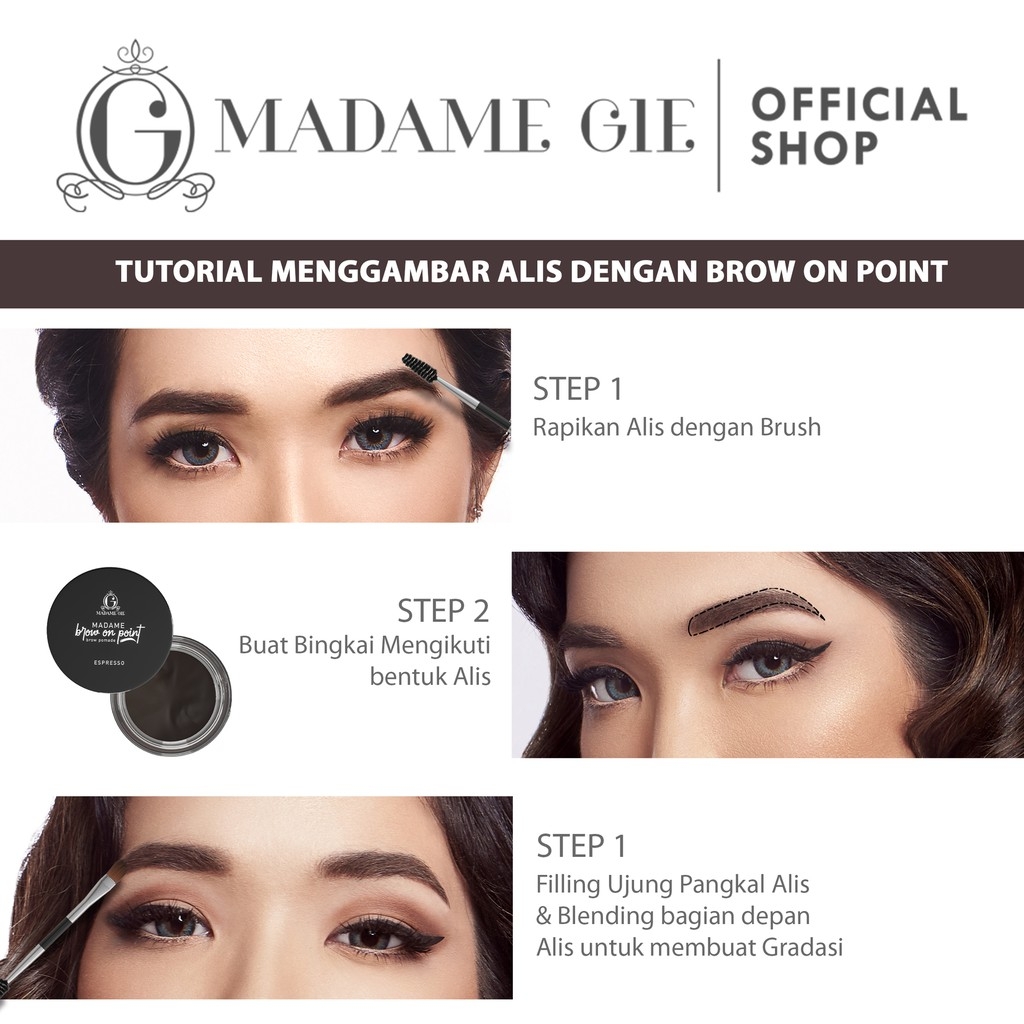 Madame Gie Brow On Point 02 Espresso