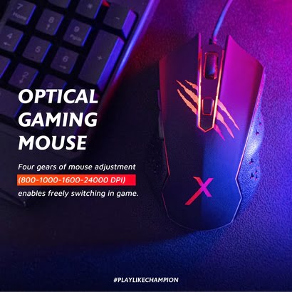 JETE X Mouse Gaming MSX1