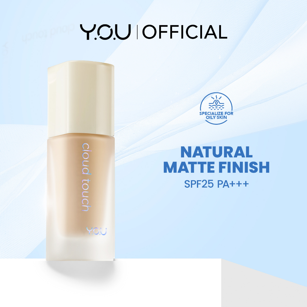 YOU Cloud Touch Blurring Skin Tint 20ml (Liquid Foundation) - N402 Shell Ivory