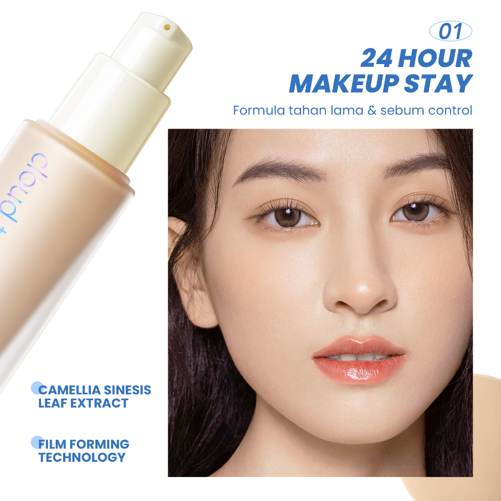 YOU Cloud Touch Blurring Skin Tint 20ml (Liquid Foundation) - N402 Shell Ivory