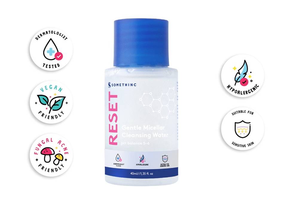 Somethinc Reset Gentle Micellar Cleansing Water 40ml *