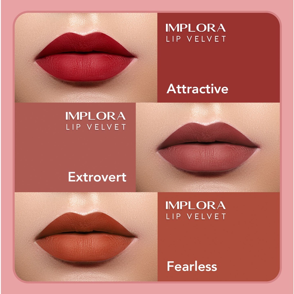 Implora Lip Velvet Fearless - Lip Cream