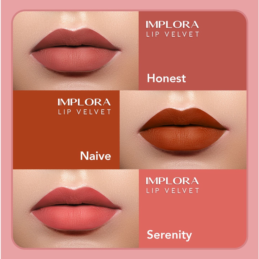 Implora Lip Velvet Serenity - Lip Cream