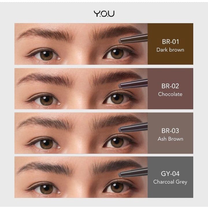 YOU Teardrop Brow Definer BR02 Chocolate