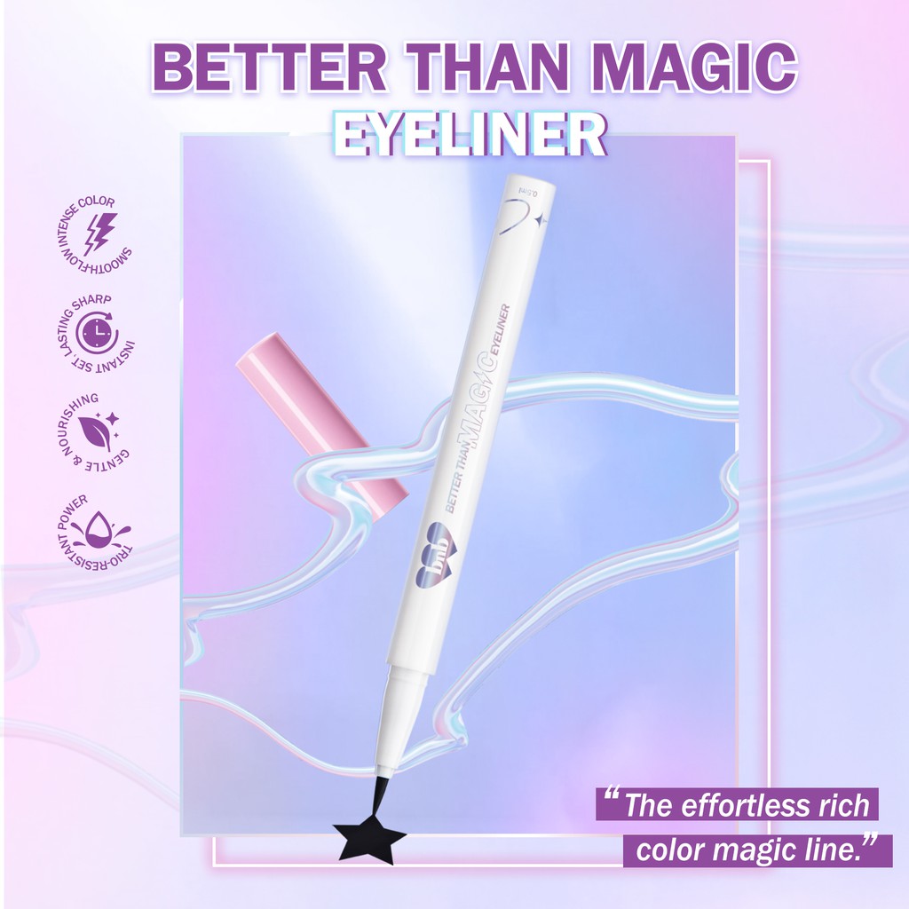BNB Barenbliss Better Than Magic Eyeliner - 01 Patronus Black