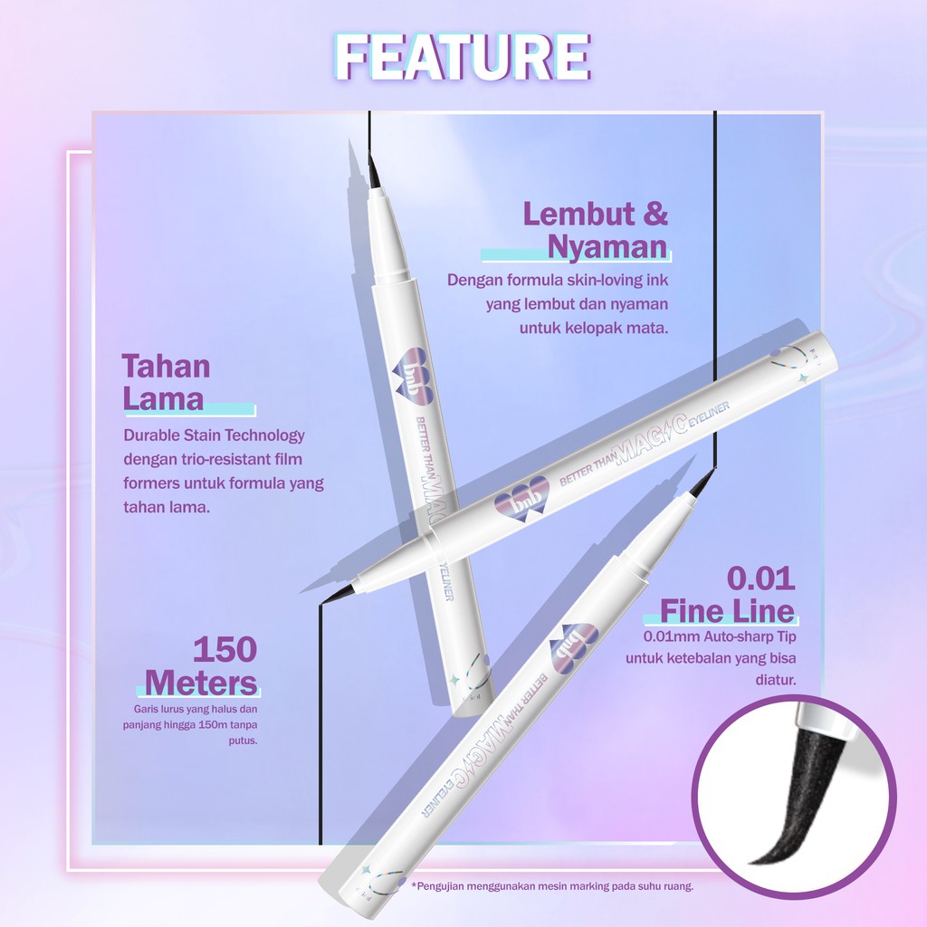 BNB Barenbliss Better Than Magic Eyeliner - 01 Patronus Black