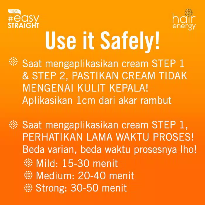 Makarizo Hair Energy Easy Straight DIY2 - Step Kit 120ml Mild Biru