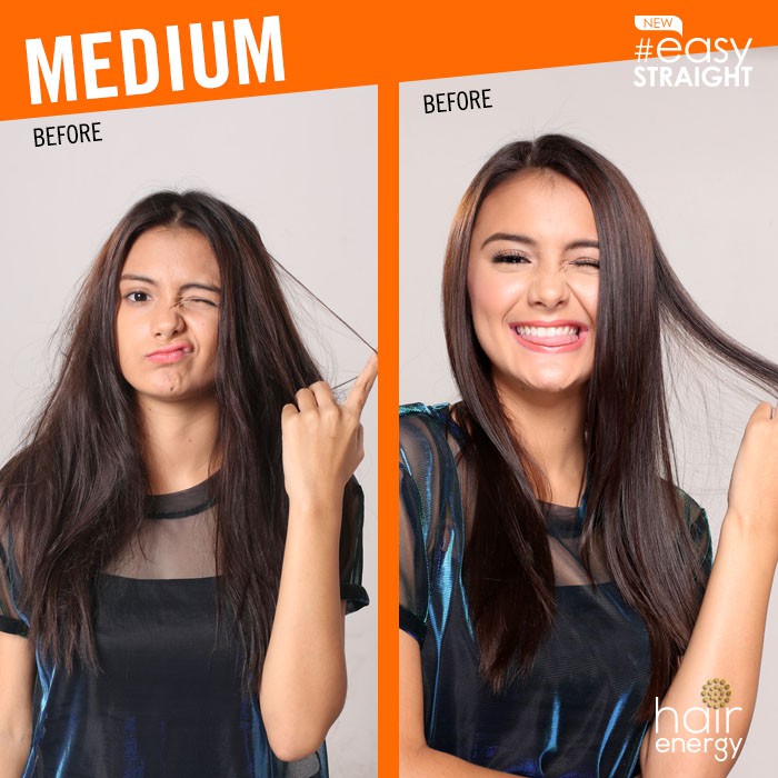 Makarizo Hair Energy Easy Straight DIY2 - Step Kit 120ml Medium Orange