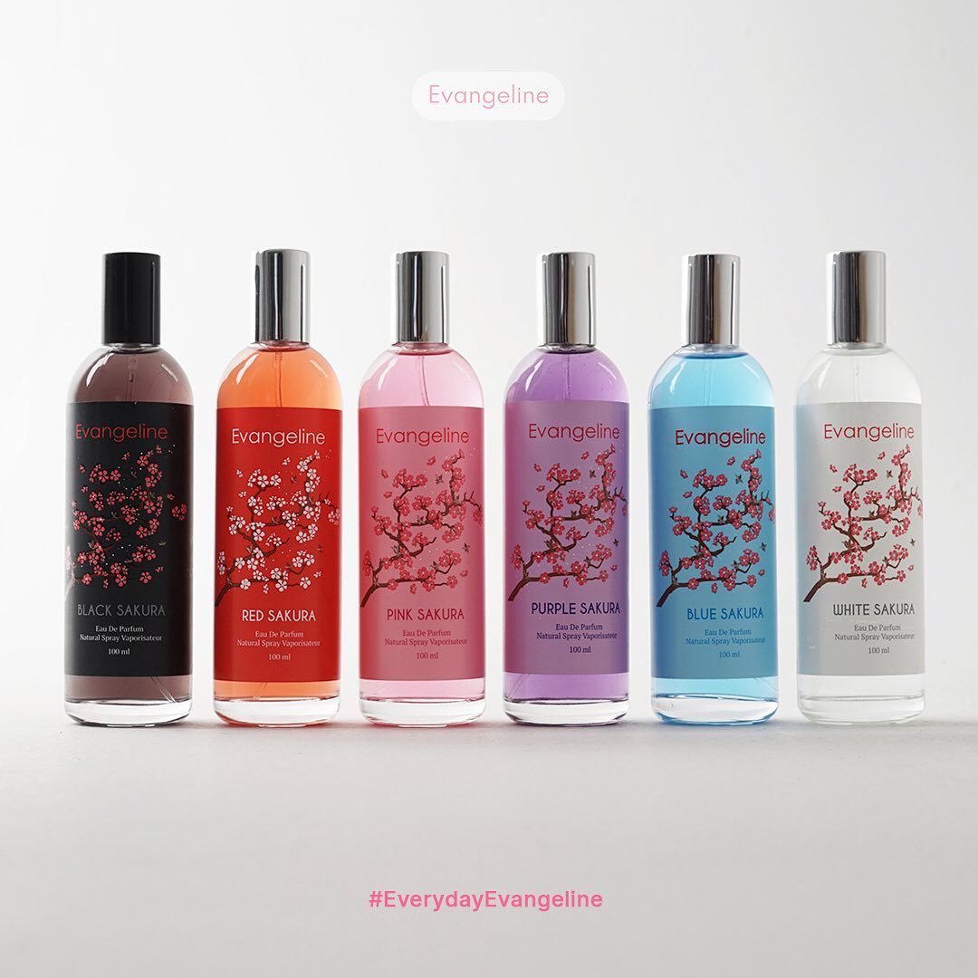 Evangeline Eau De Parfum Sakura 100ml - Black