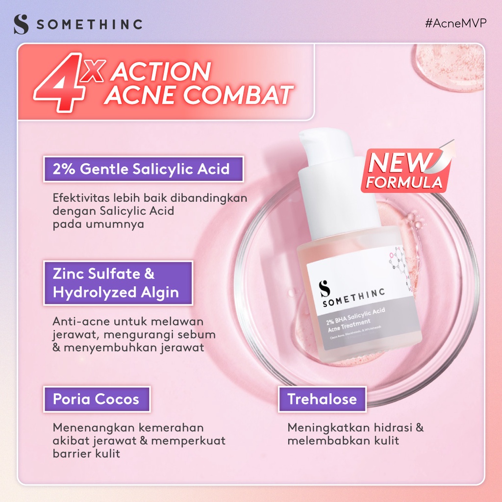 Somethinc 2% BHA Salicylic Acid Acne Treatment 20ml