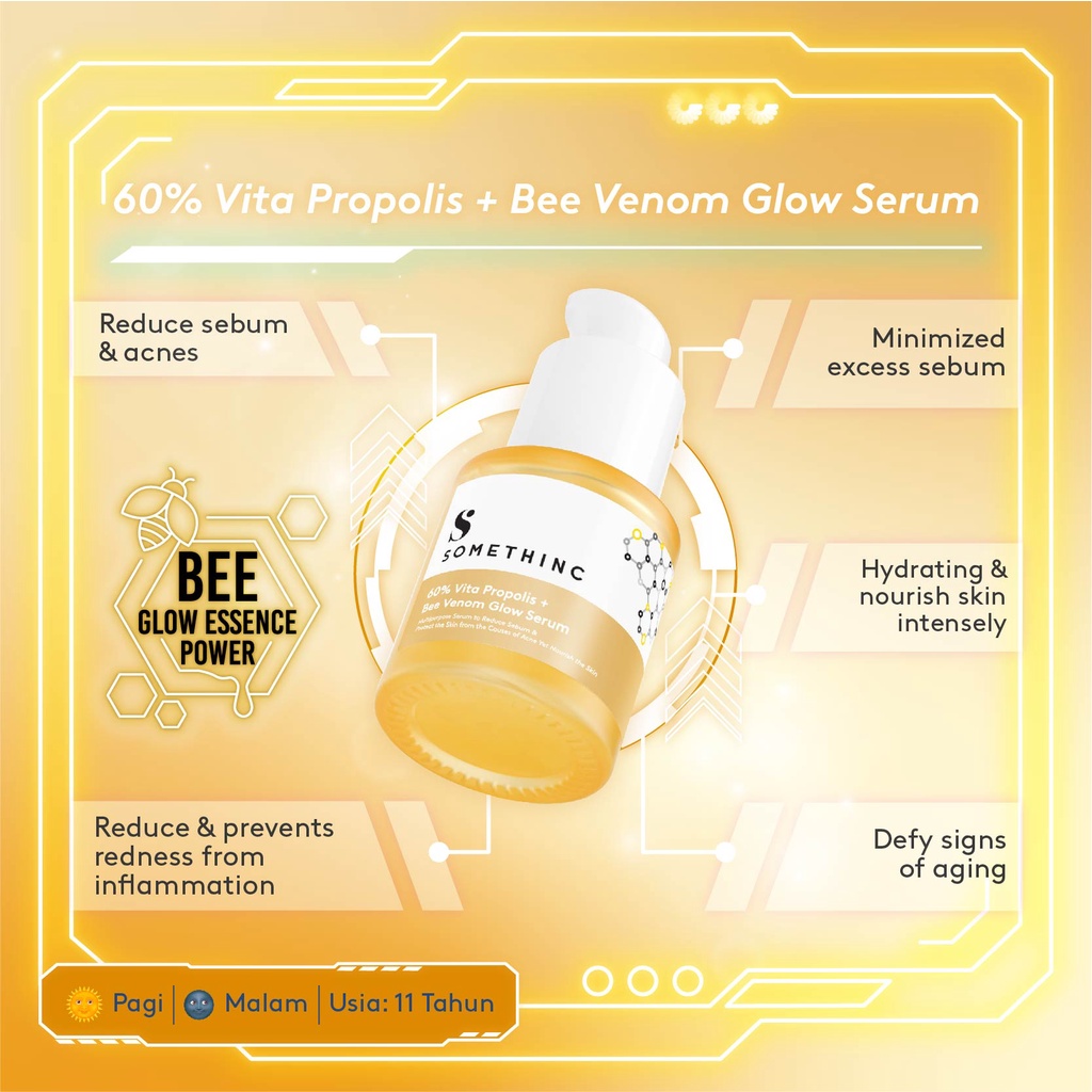 Somethinc 60% Vita Propolis + Bee Venom Glow Serum 20ml