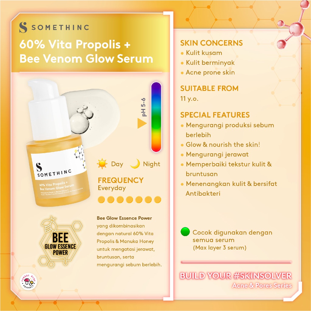 Somethinc 60% Vita Propolis + Bee Venom Glow Serum 20ml