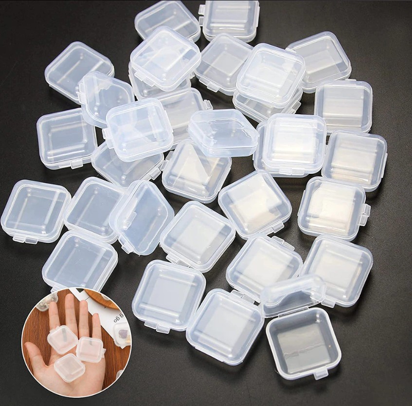 TRI J - Kotak Obat Mini Transparan (Satuan Isi 1)