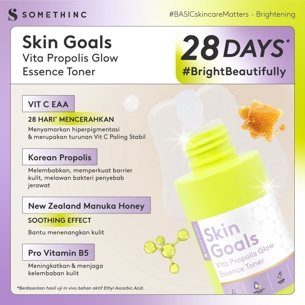 Somethinc Skin Goals Vita Propolis Glow Essence Toner 100ml