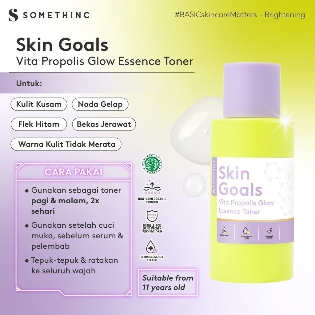 Somethinc Skin Goals Vita Propolis Glow Essence Toner 100ml