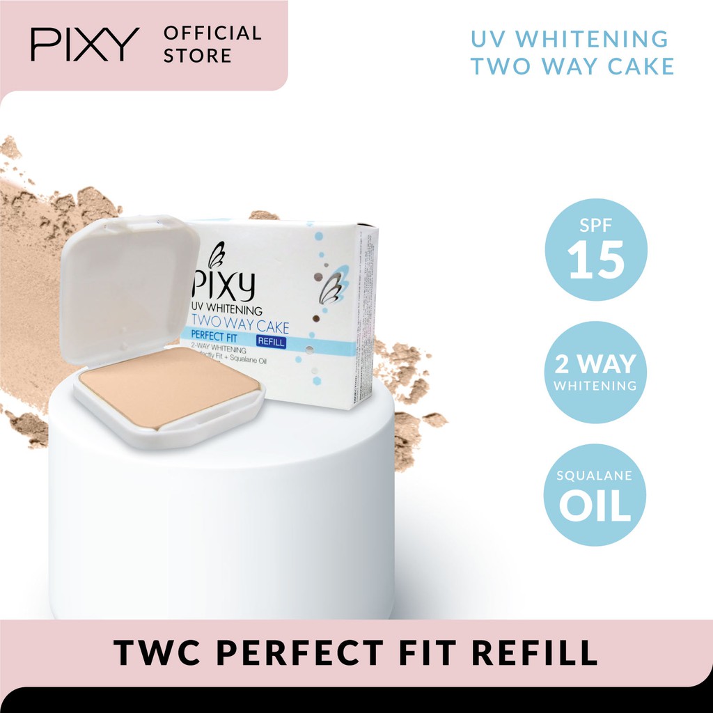 Pixy UV Whitening TWC Perfect Fit REFILL 08 Tropical Beige