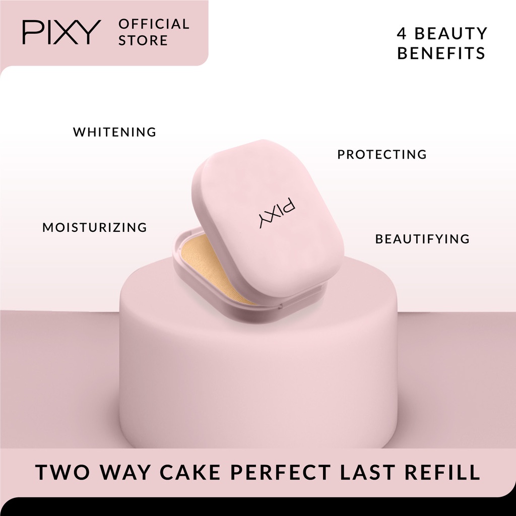 Pixy UV Whitening 4 Beauty Benefits TWC Perfect Last REFILL - 03 Sand Beige