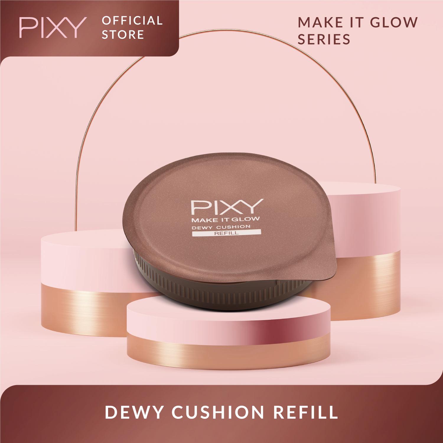 Pixy Make It Glow Dewy Cushion SPF 23 PA++ REFILL 201 Neutral Beige