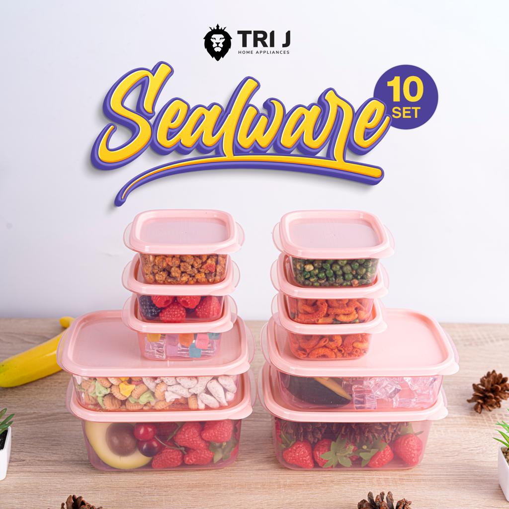 TRI J - Sealware Kotak Makan Set Isi 10 (Food Container Box)