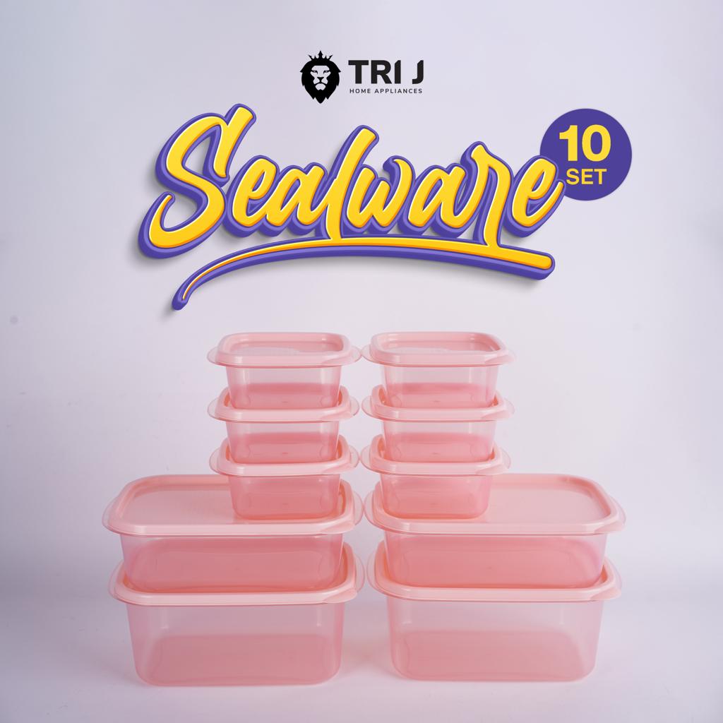 TRI J - Sealware Kotak Makan Set Isi 10 (Food Container Box)