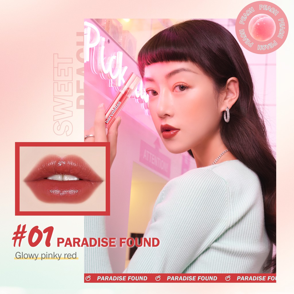 BNB Barenbliss Peach Makes Perfect Lip Tint - 01 Paradisie Found
