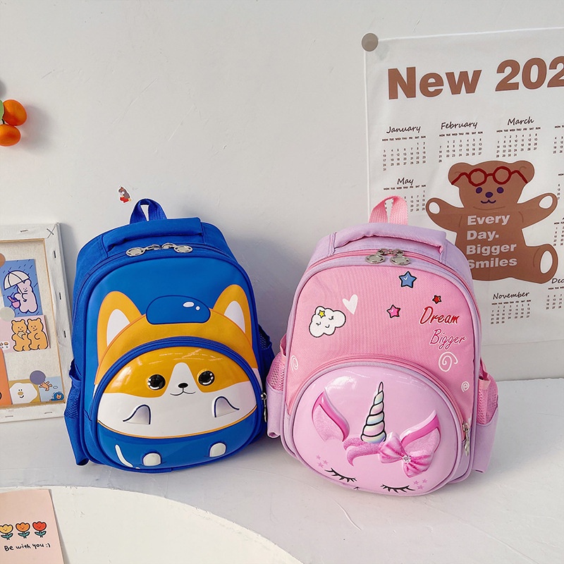 Tas Ransel Anak Karakter 3D (Tas Sekolah)