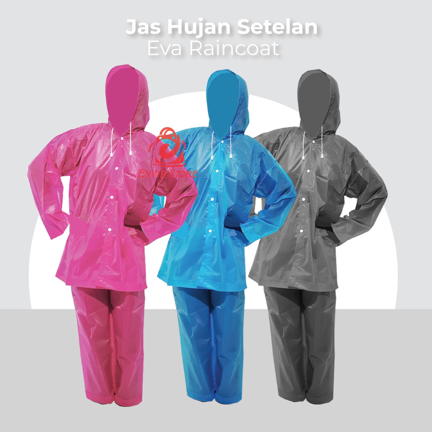 Jas Hujan SETELAN Eva Raincoat