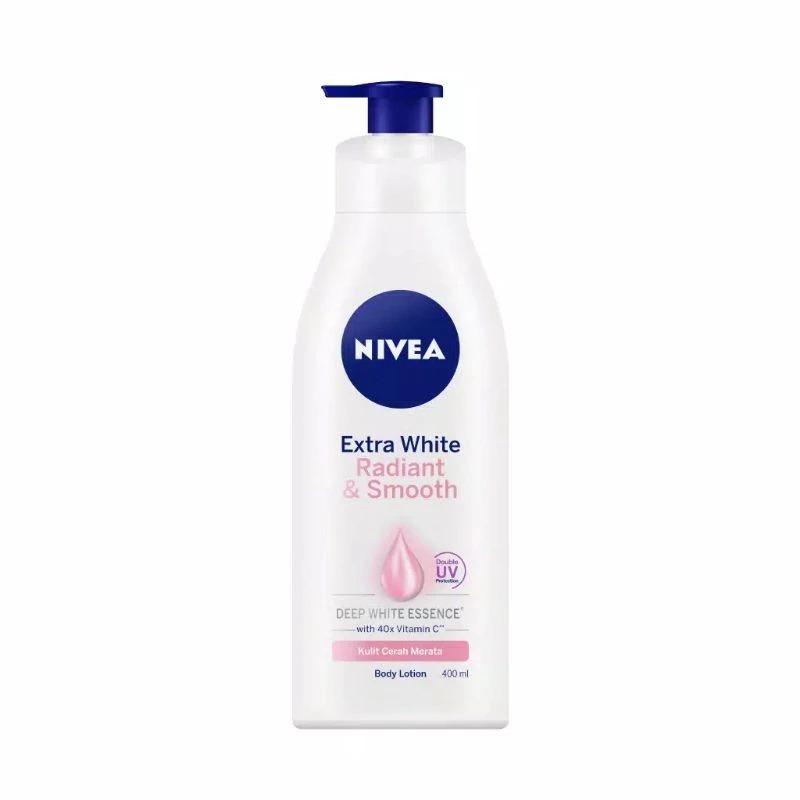 Nivea Body Lotion Extra White (Pump) 400ml - Radiant Smooth