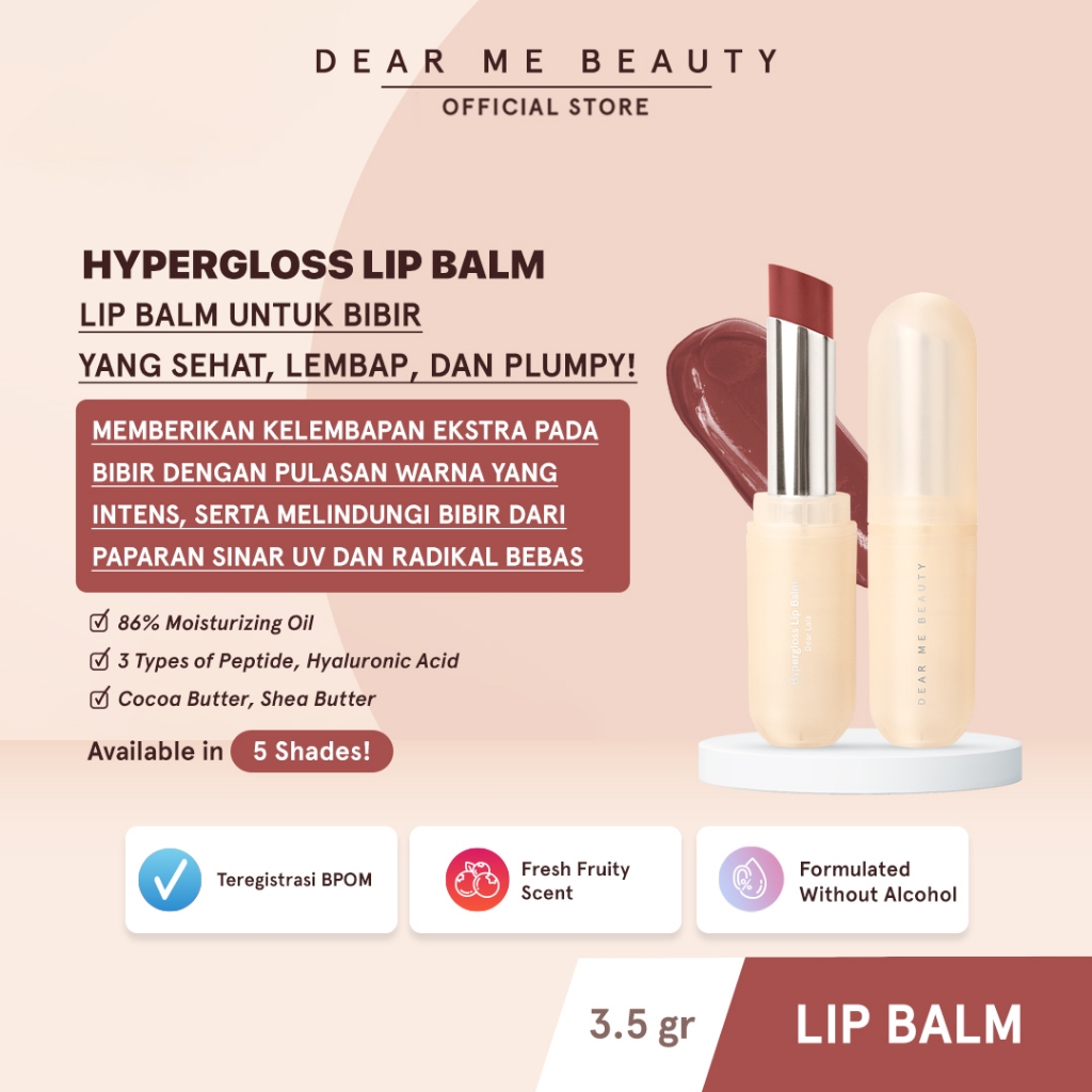 Dear Me Beauty Hypergloss Lip Balm 3,5gr - Dear Lala
