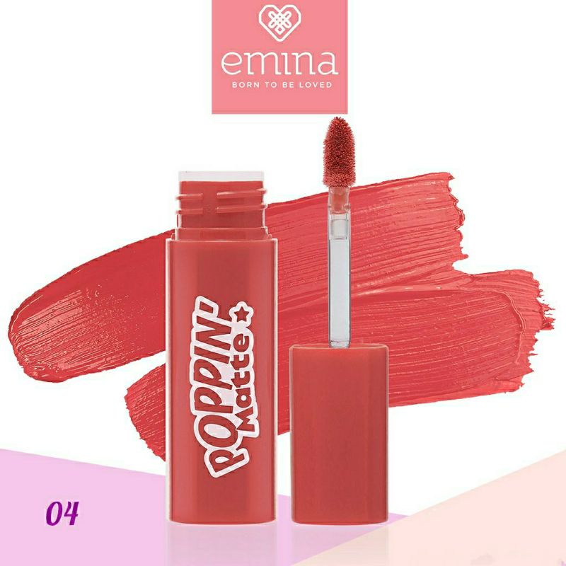 Emina Poppin Matte - 04 Snatched (Lip Matte)