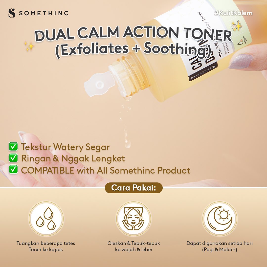 Somethinc Calm Down! PHA 3% Everyday Toner 100ml