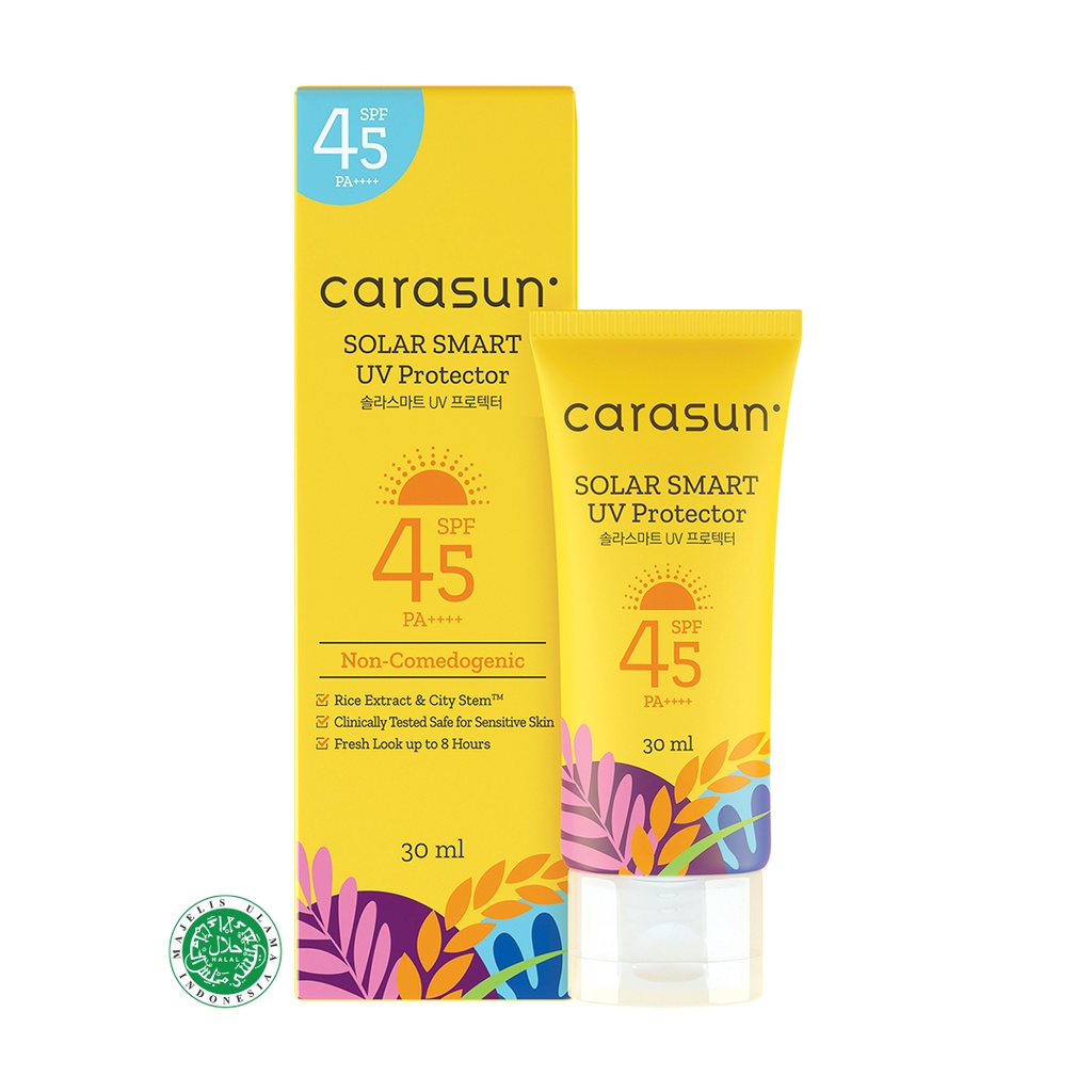 Carasun Solar Smart UV Protector SPF45 PA++++ 30ml