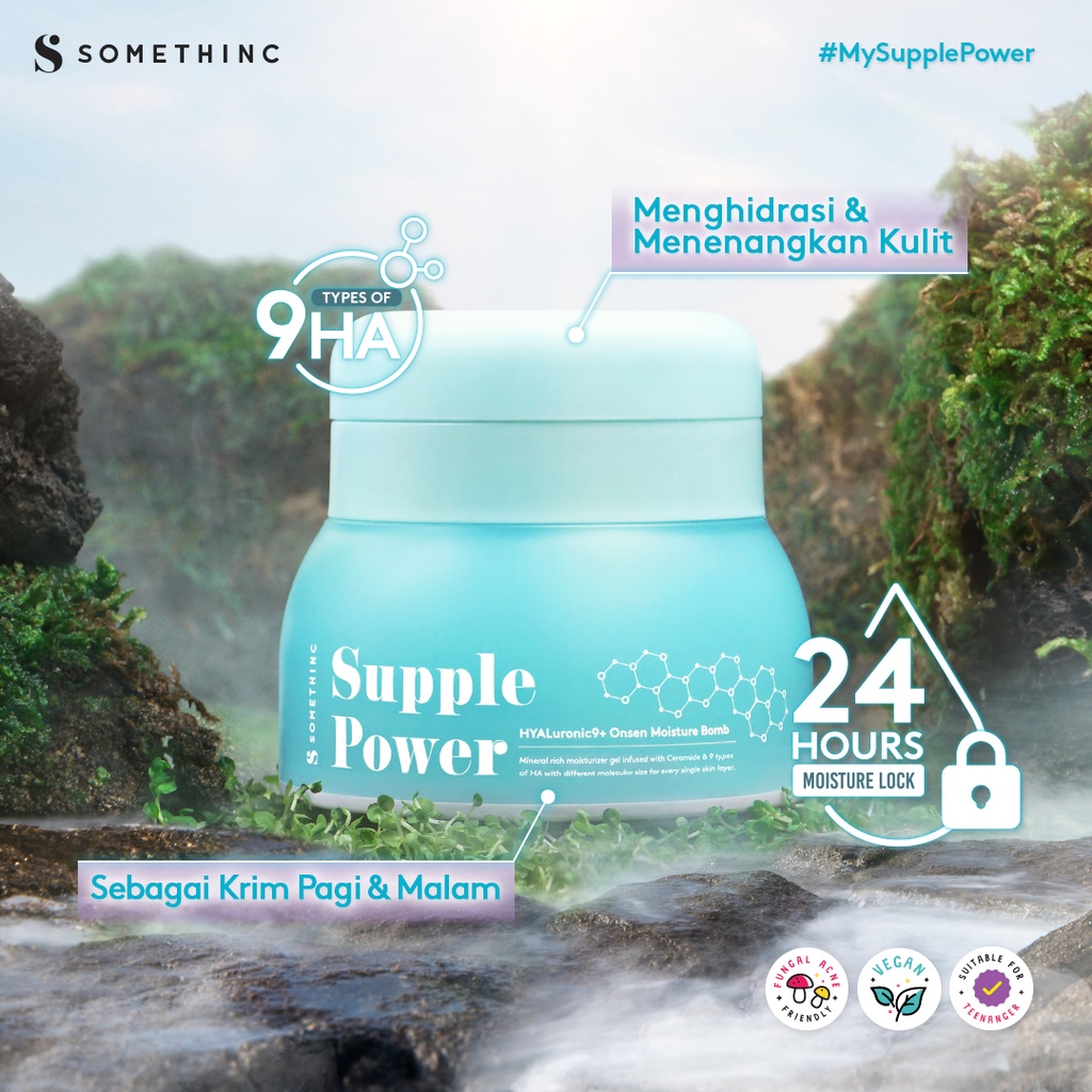 Somethinc Supple Power Hyaluronic9+ Onsen Moisture Bomb 50ml *