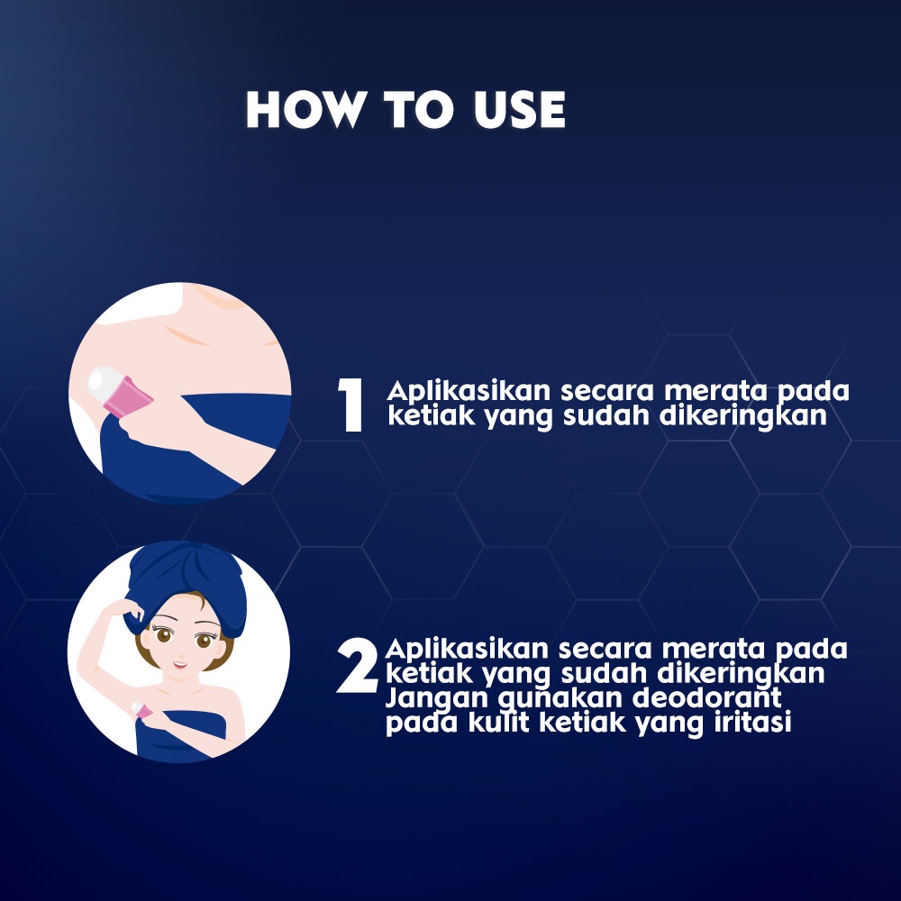 Nivea Deodorant Roll On 50ml - Extra Whitening