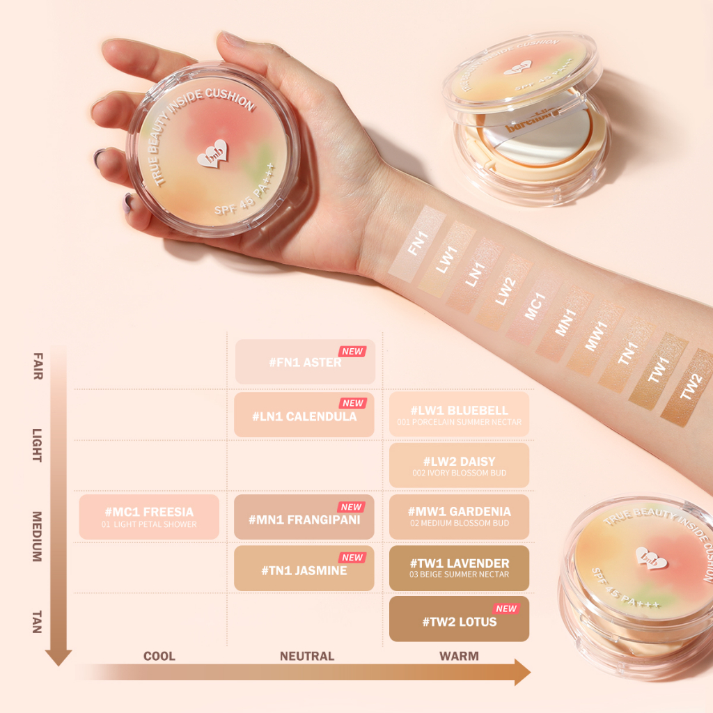 BNB Barenbliss True Beauty Inside Cushion 12gr - LN1 Calendula