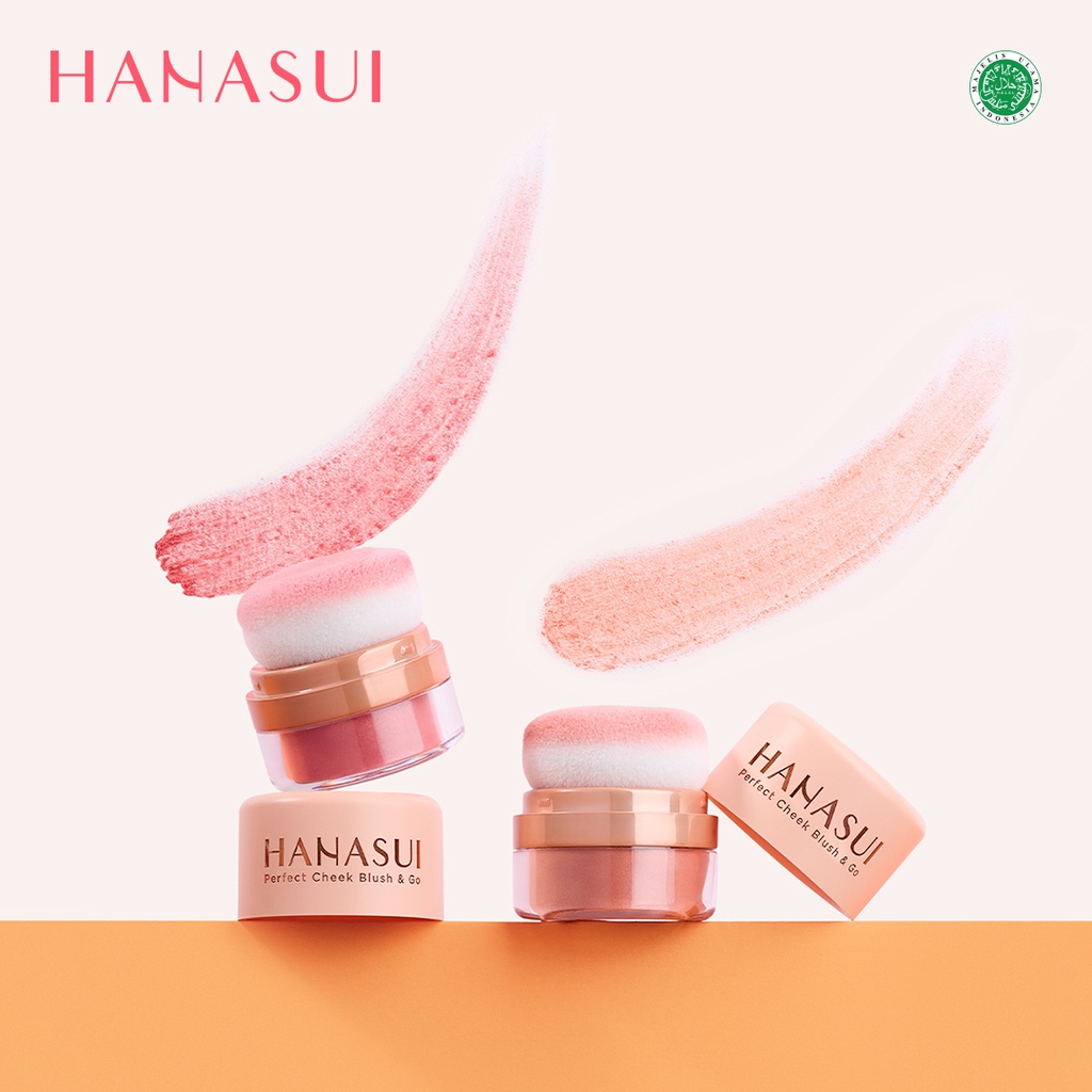 Hanasui Perfect Cheek Blush & Go 2,5gr - 02 Peach